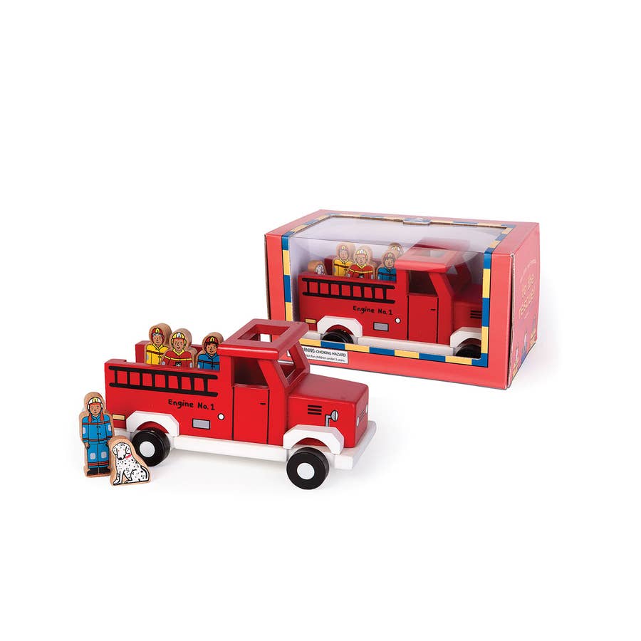 MAGNETIC RED FIRETRUCK