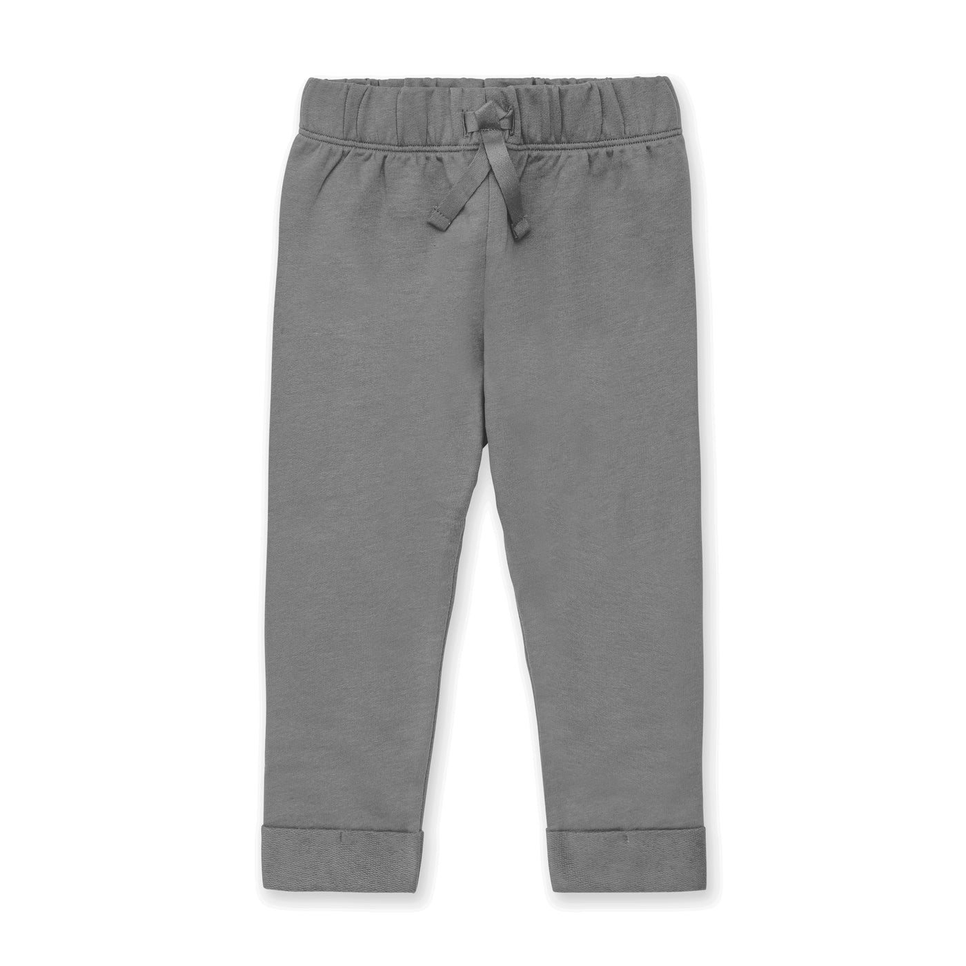 Teri French Terry Rollup Pant - Pewter