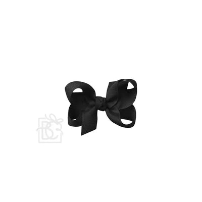 3.5" signature grosgrain bow clip on