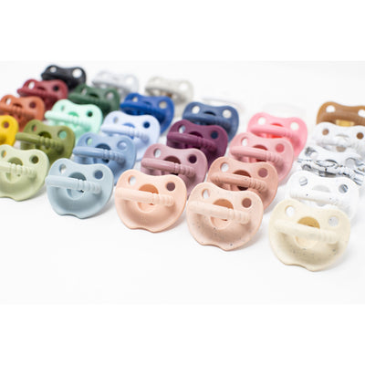 silicone soothers-flat