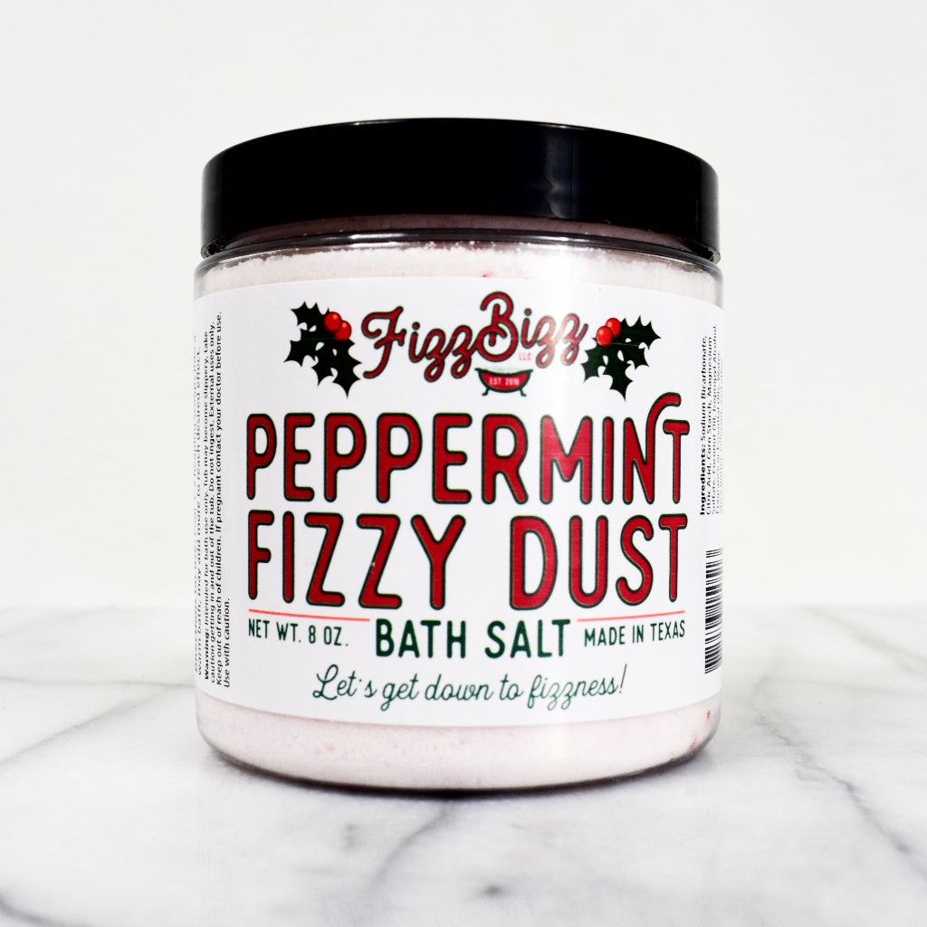 Peppermint Fizzy Dust - Bath Salt