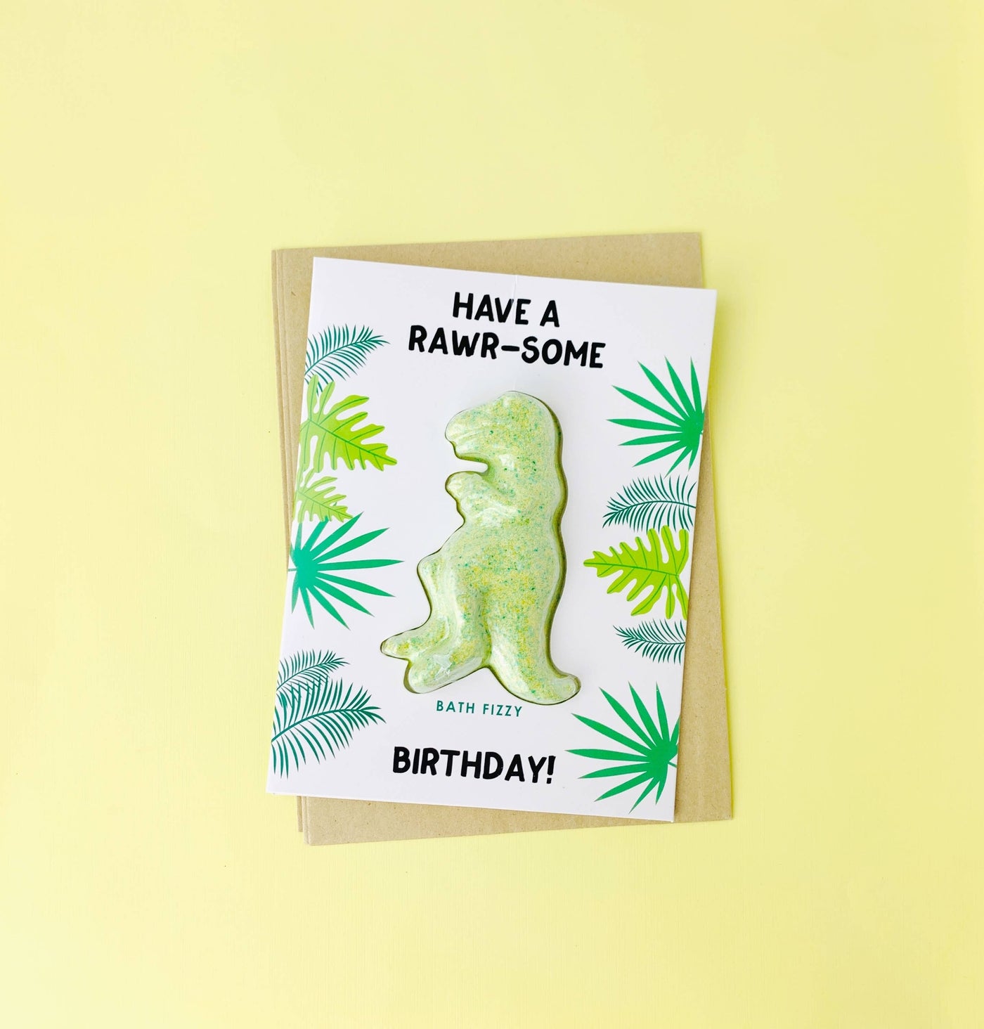 Have a Rawr-some Birthday! Dino Bath Card