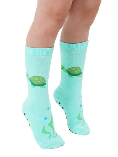 kids sea turtle 3d socks