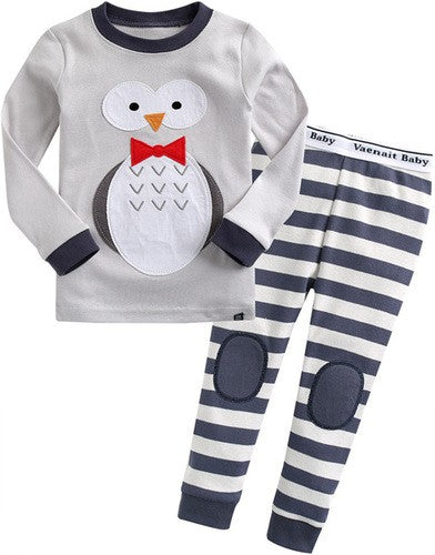 snow owl pajama set