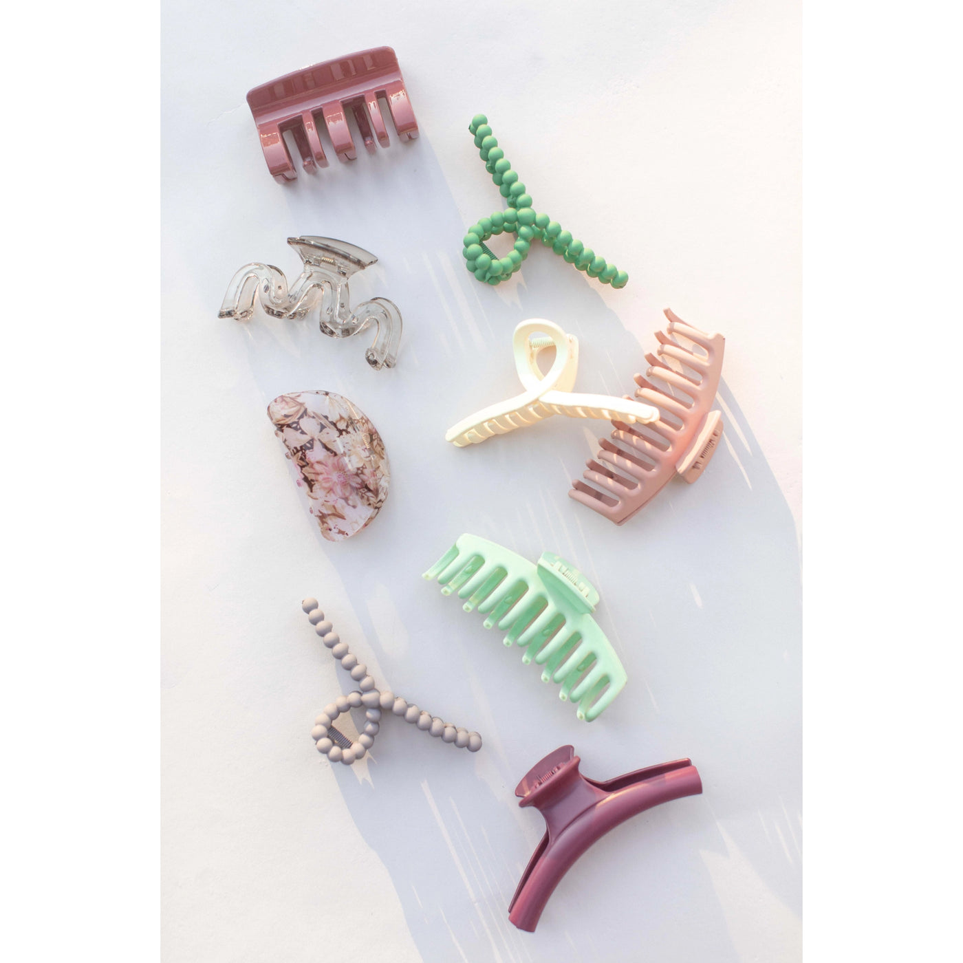 spring and summer hair clips