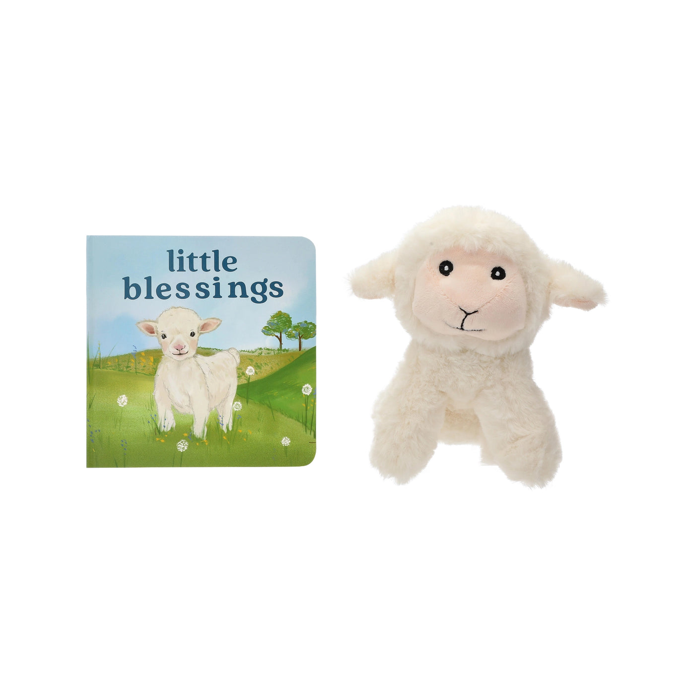 little blessings board book and lamb