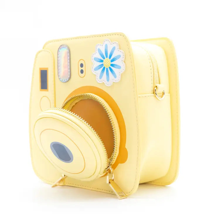 oh snap! yellow camera bag