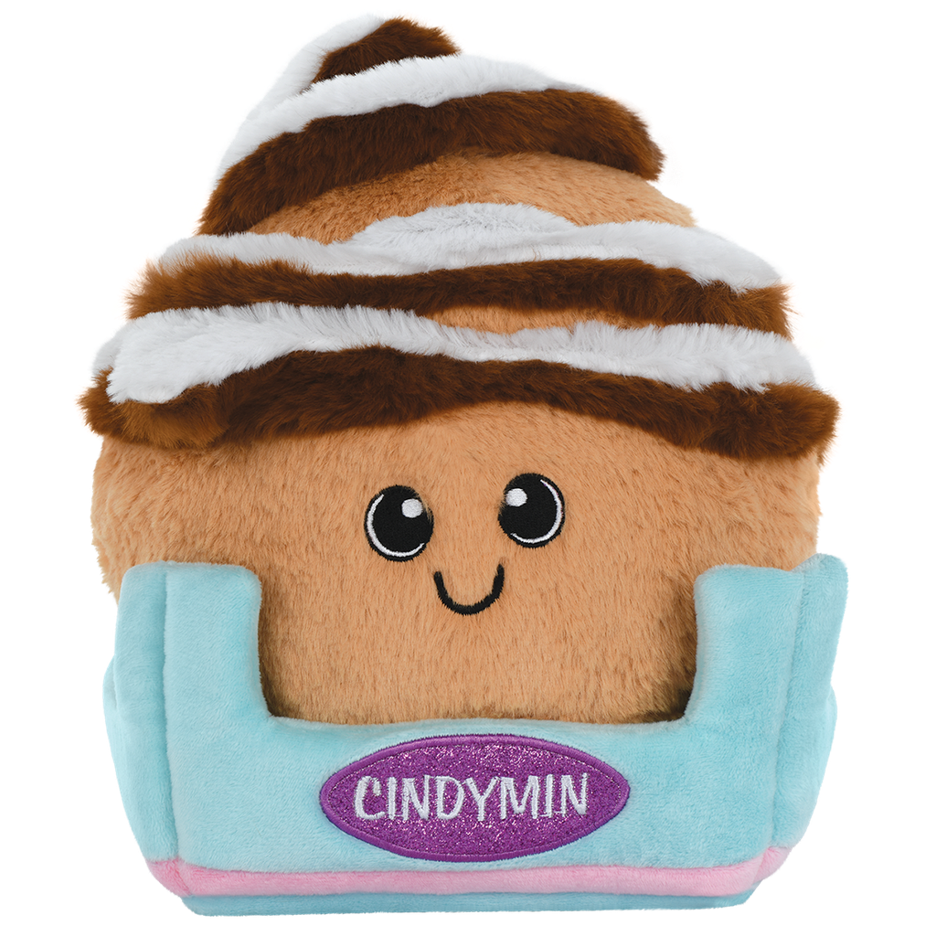 cindymin furry  and fleece vanilla scented pillow