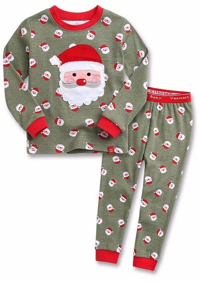cookie santa pajama set