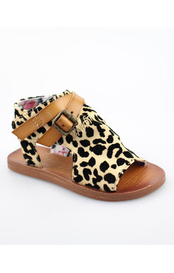 defsie toddler leopard sandal