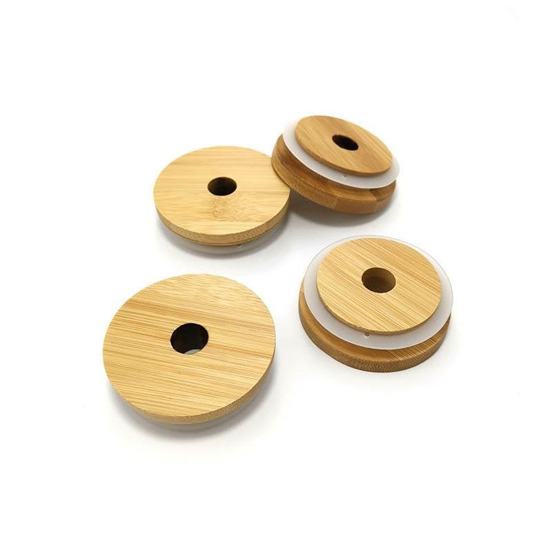 bamboo glass can lid