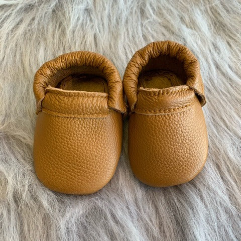classic brown moccasins