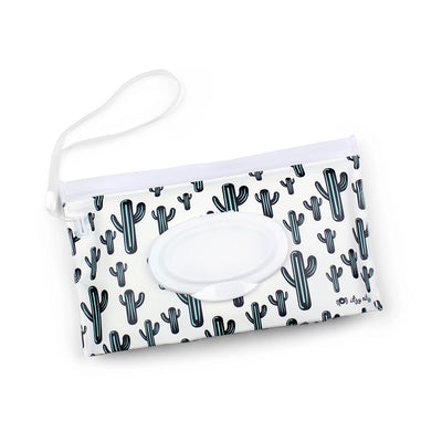 Take and Travel™ Pouch Reusable Wipes Cases cactus