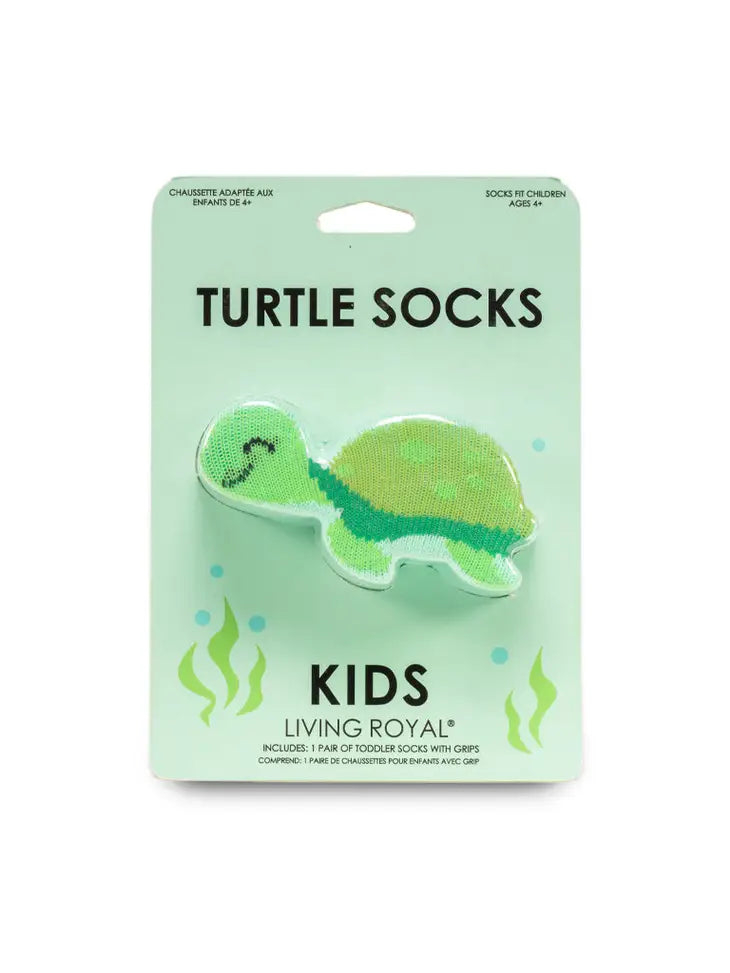 kids sea turtle 3d socks