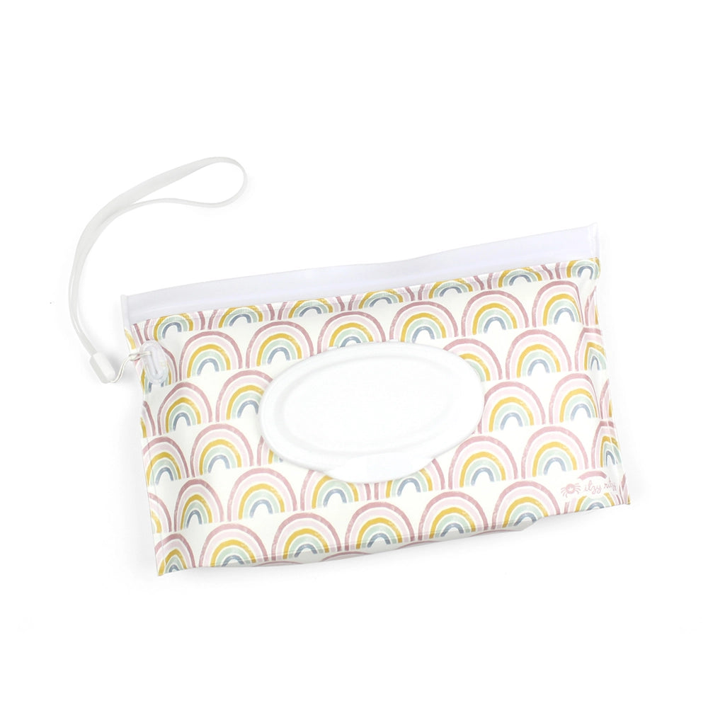 Take and Travel™ Pouch Reusable Wipes Cases rainbow