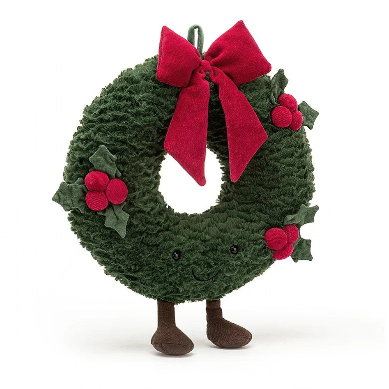 amuseable berry wreath little 11"