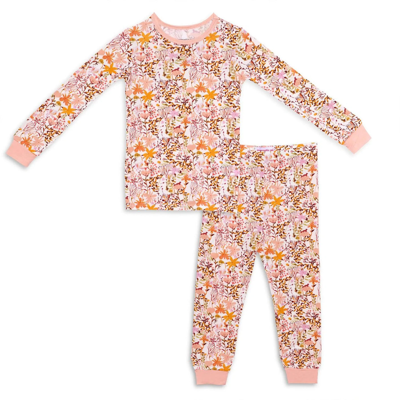 as the leaves turn modal magnetic 2 pc toddler pajama set