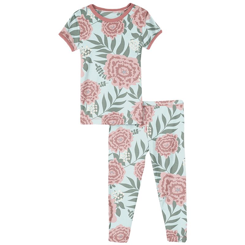 fresh air florist 2 pc ss pajama set