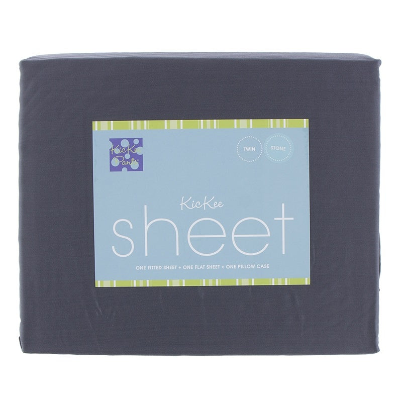 stone solid woven bamboo sheet set