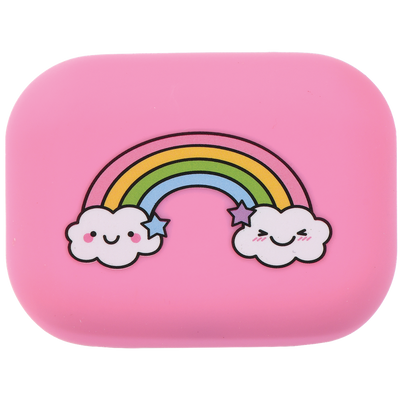 rainbow compact earbuds