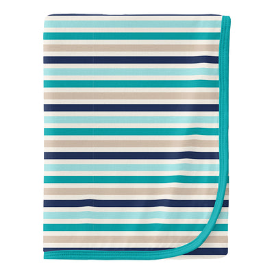 tropical beach day swaddling blankets (more colors!)