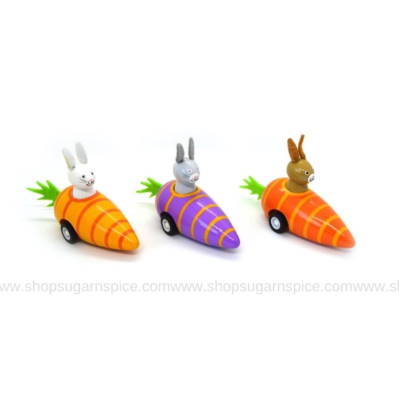 pull back bunny carrot racer