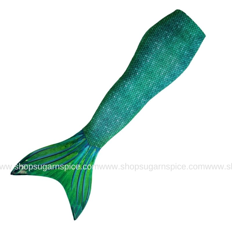 green siren mermaid tail