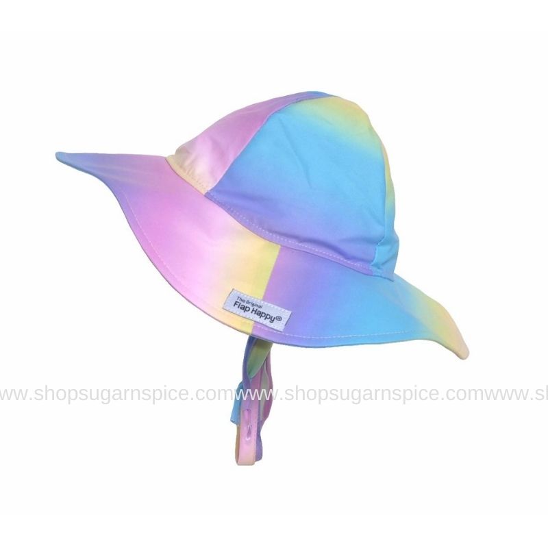 UPF 50+ Floppy Hat rainbow ombre