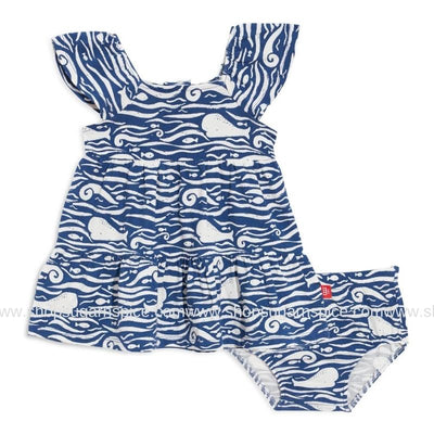 whale hello there modal magnetic dress & diaper cover