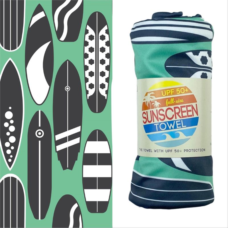 Copy of Full Size UPF 50+ Sunscreen Towel (Surf Vibes)