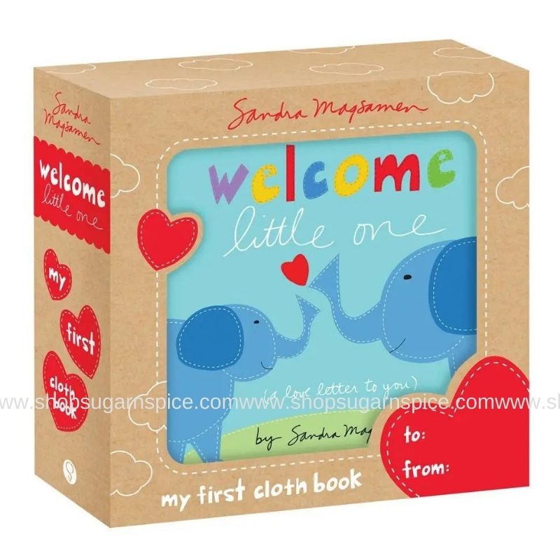 welcome little one cloth book