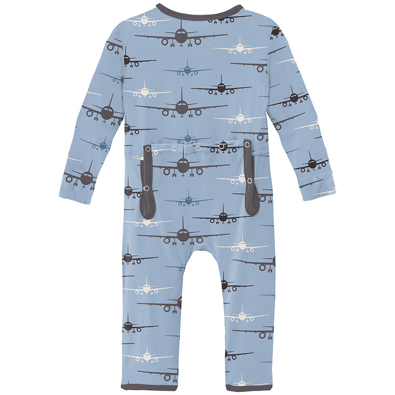 pond airplanes zipper coverall