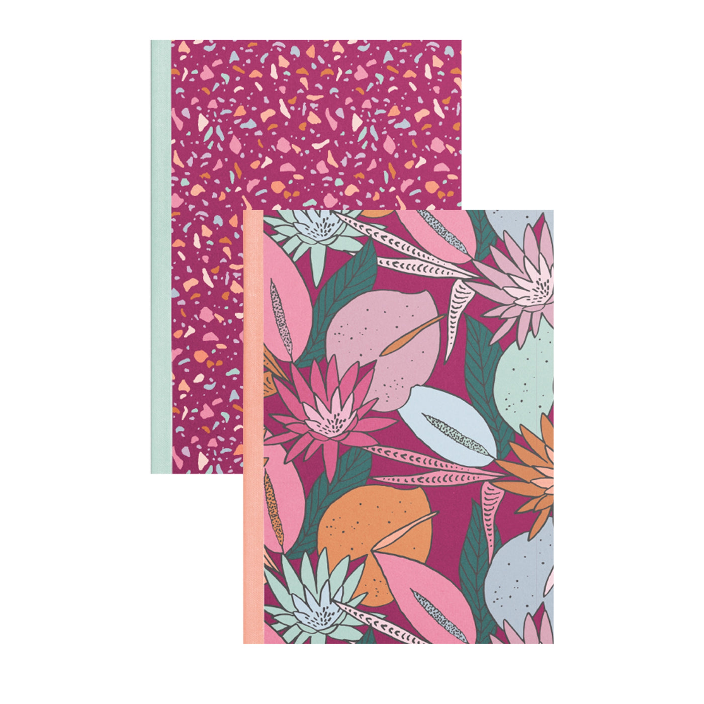 floral nights notebook sets