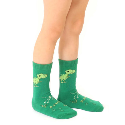 kids dino 3d socks