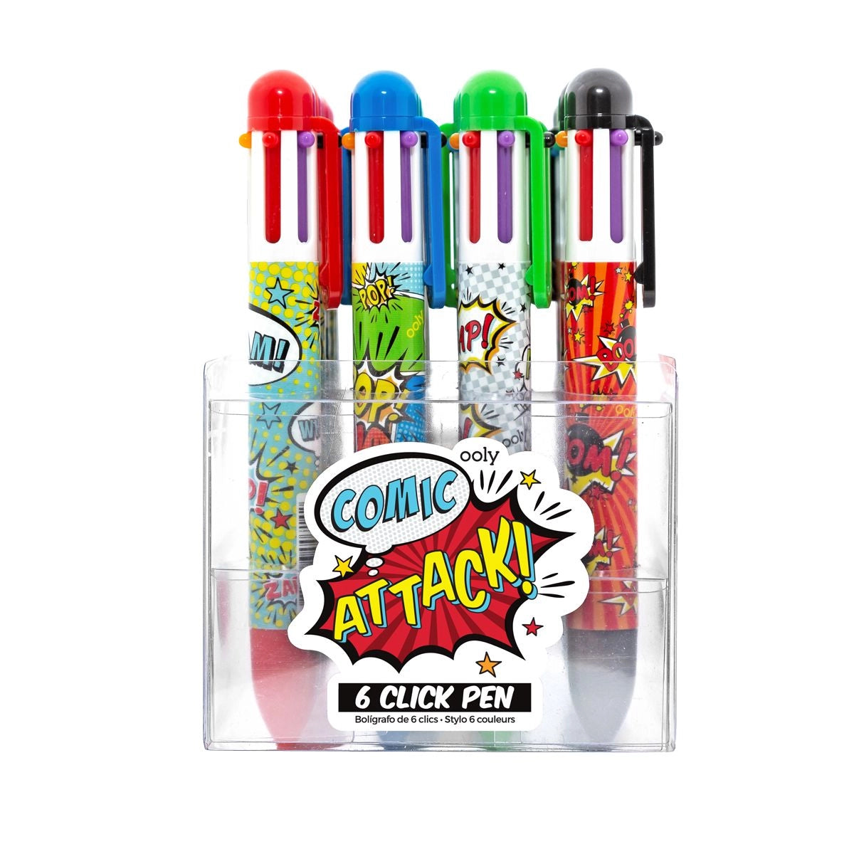comic attack click pen