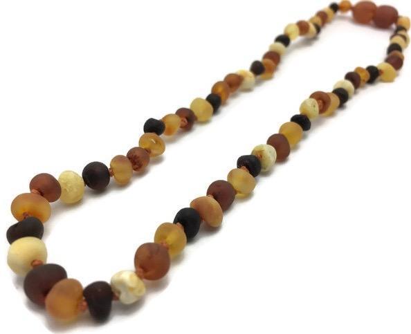 RAW MULTI AMBER NECKLACE