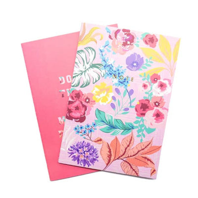 TROPICAL FLORALS SOFT COVER NOTEBOOKS