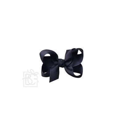 3.5" signature grosgrain bow clip on