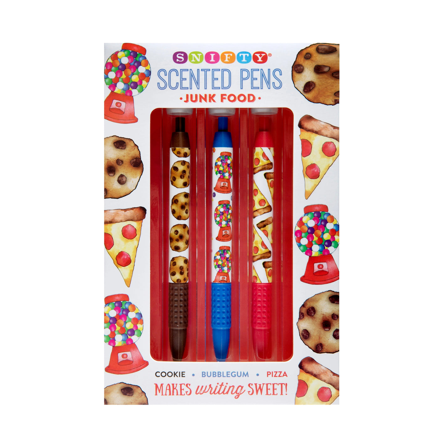 junk food scented pens set