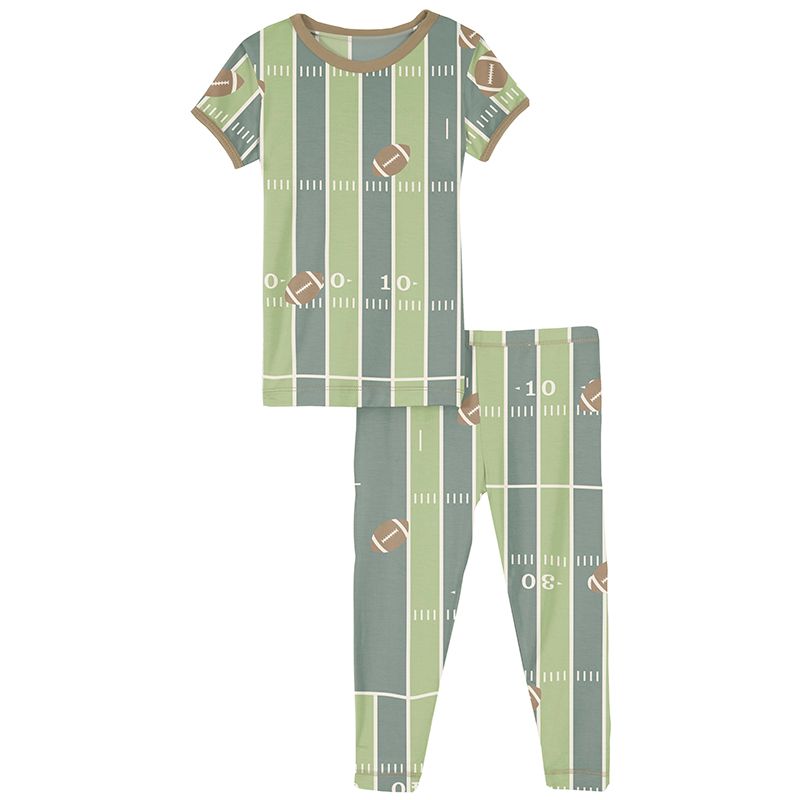 football s/s pajama set