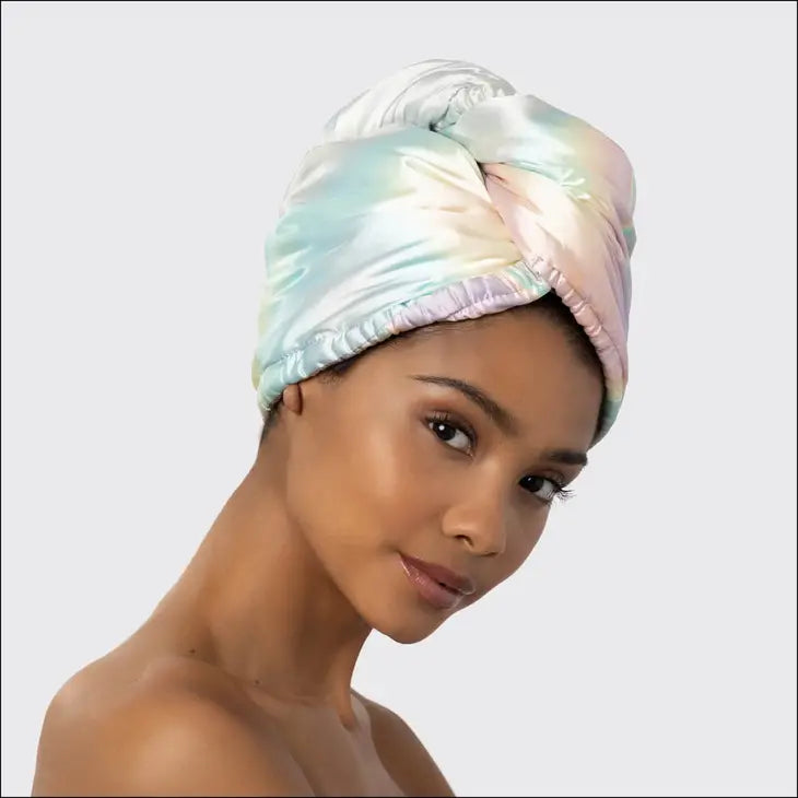 Microfiber Hair Towel - aura