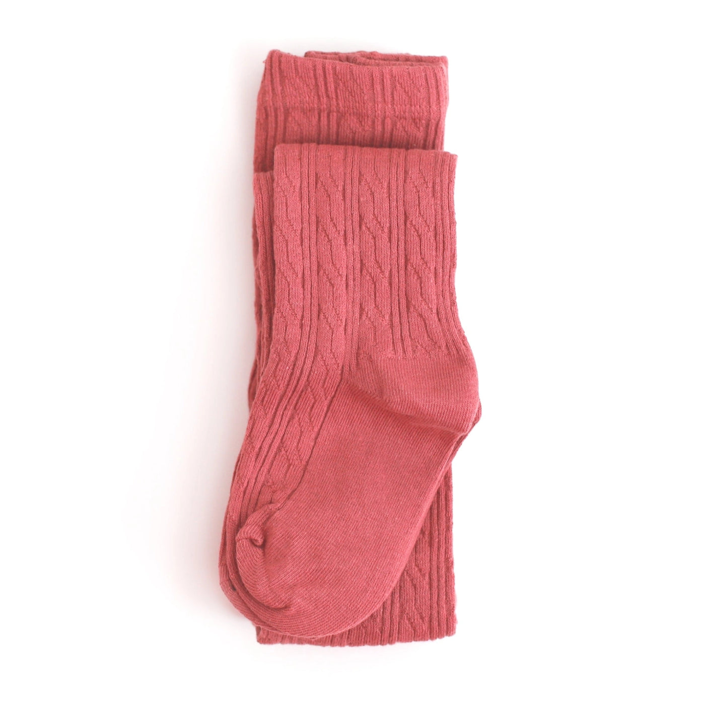 strawberry cable knit tights