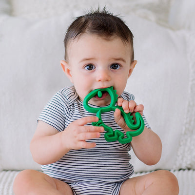 Chew Crew™ Silicone Baby Teethers- Dino