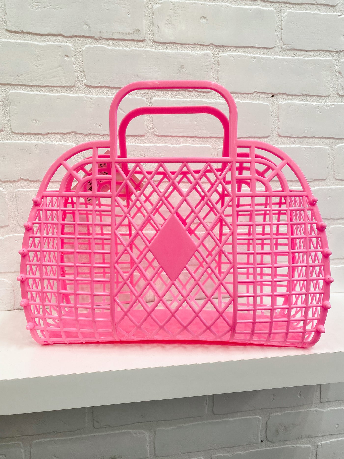 pink large jelly bag
