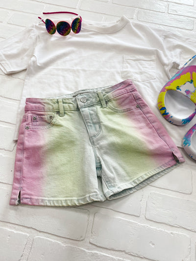 girls tractr brittani ombre short
