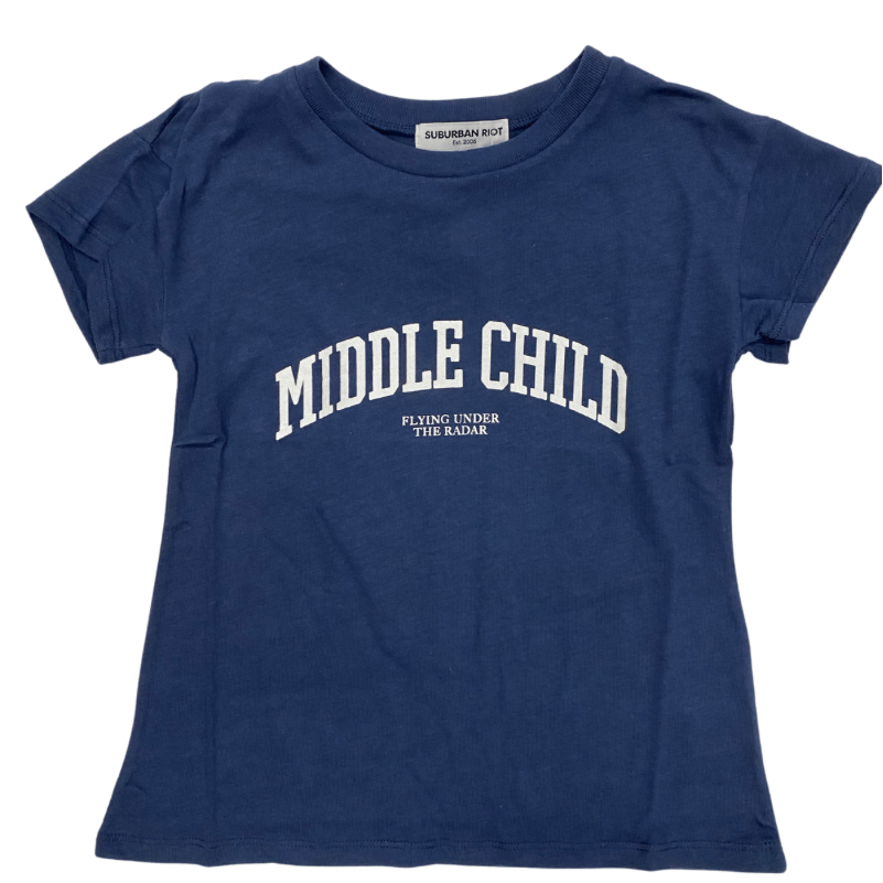 middle child youth size loose fit tee