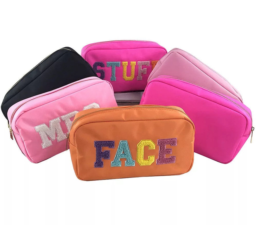 nylon customizable cosmetic bags