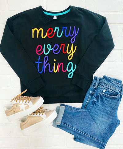 merry everything sweatshirt
