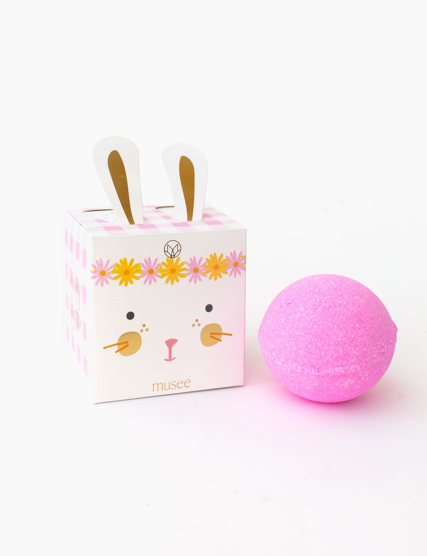 pink bunny bath bomb